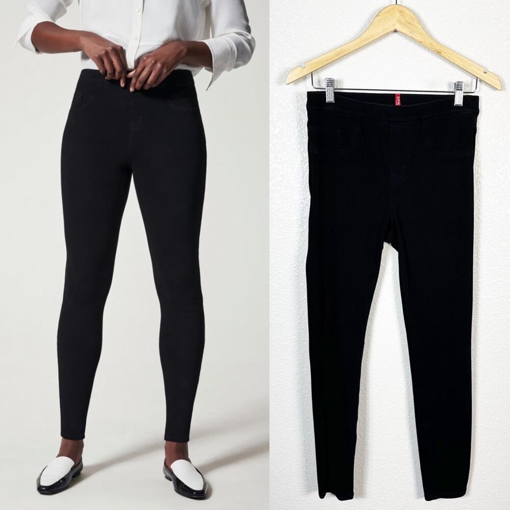 SPANX Black High-Waist Leggings